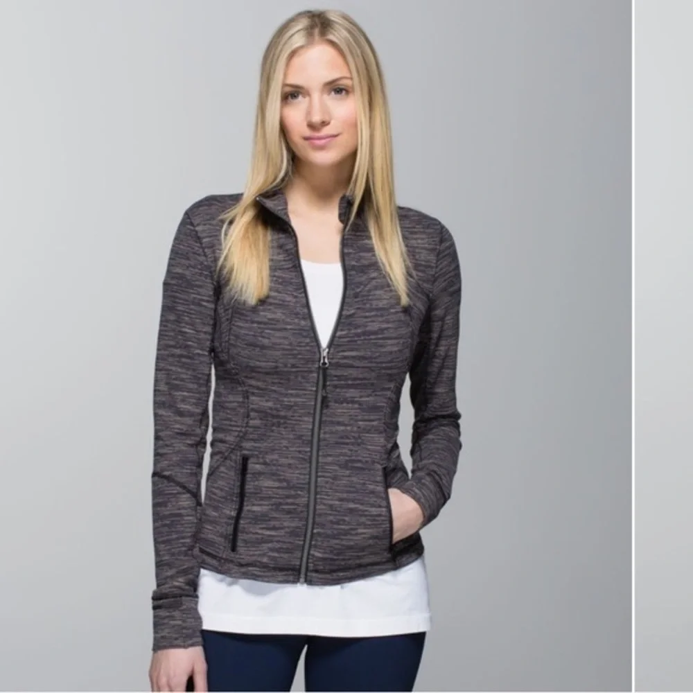 Lululemon Forme Jacket *Cuffins Wee Are From Space Black Cashew